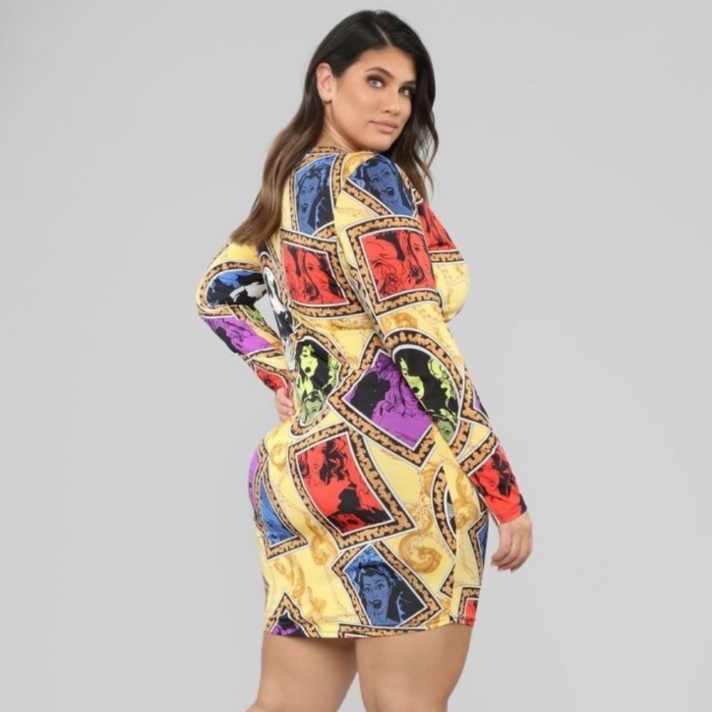 Perfect Portrait Mini Dress - Picture 3 of 3